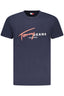 TOMMY HILFIGER HERREN KURZARM T-SHIRT BLAU