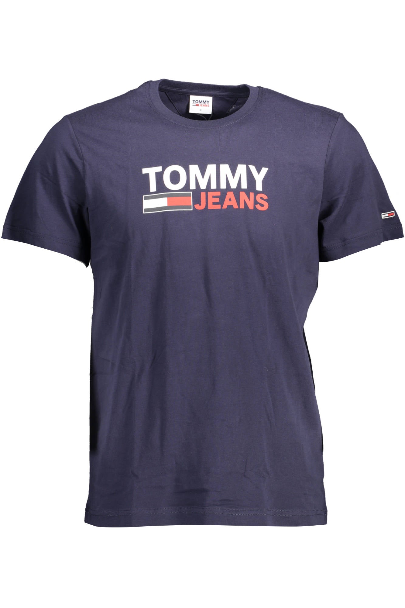 TOMMY HILFIGER HERREN KURZARM T-SHIRT BLAU Hauptbild