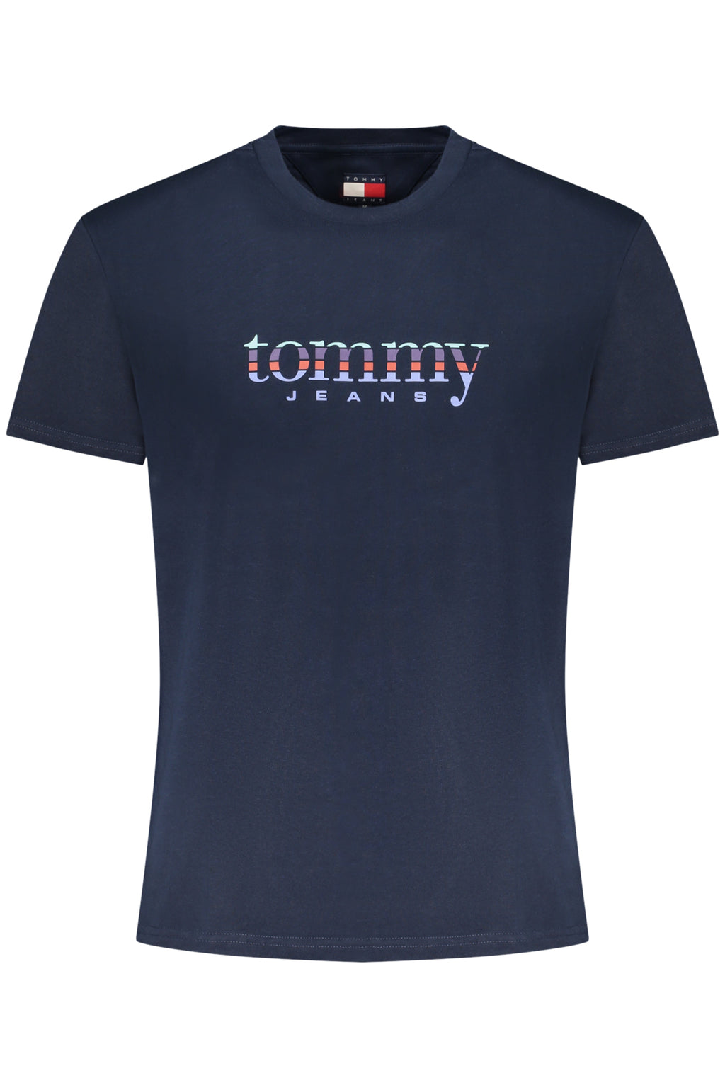 TOMMY HILFIGER HERREN-T-SHIRT MIT KURZEN ÄRMELN, BLAU