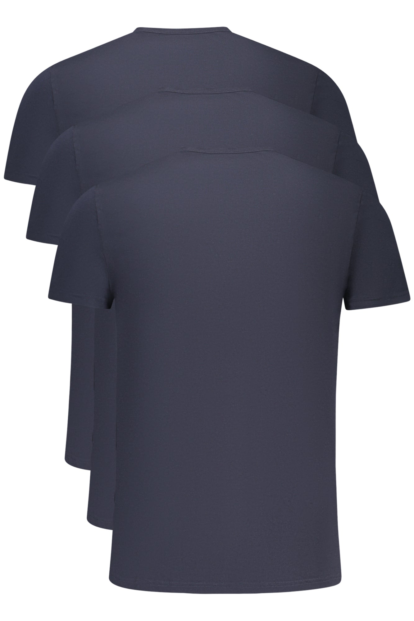 Tommy Hilfiger Herren-T-Shirt Mit Kurzen Ärmeln, Blau Blau