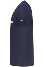 TOMMY HILFIGER HERREN KURZARM T-SHIRT BLAU