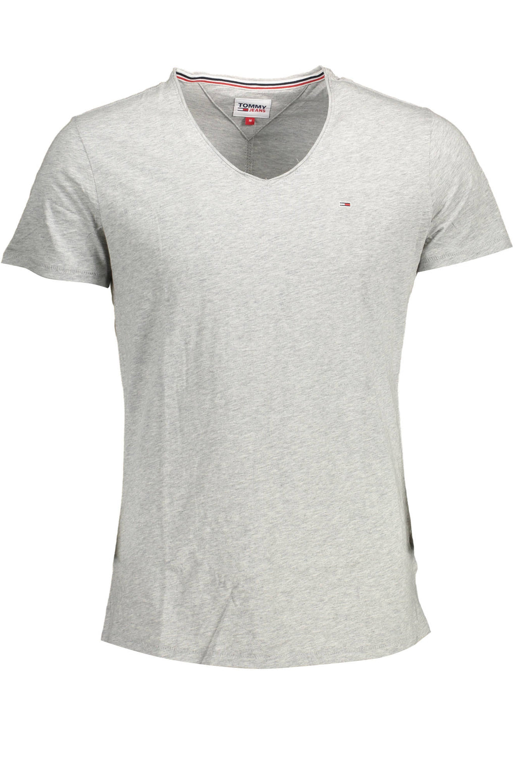 TOMMY HILFIGER MEN'S SHORT SLEEVE T-SHIRT GREY