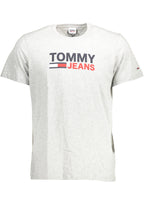 TOMMY HILFIGER MEN'S SHORT SLEEVE T-SHIRT GREY