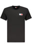 TOMMY HILFIGER MEN'S SHORT SLEEVE T-SHIRT BLACK