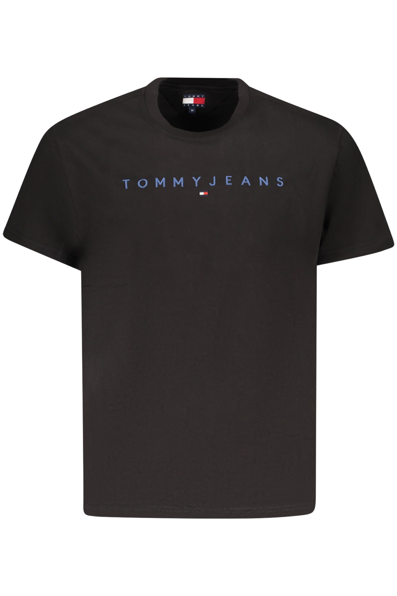 TOMMY HILFIGER HERREN KURZARM T-SHIRT SCHWARZ