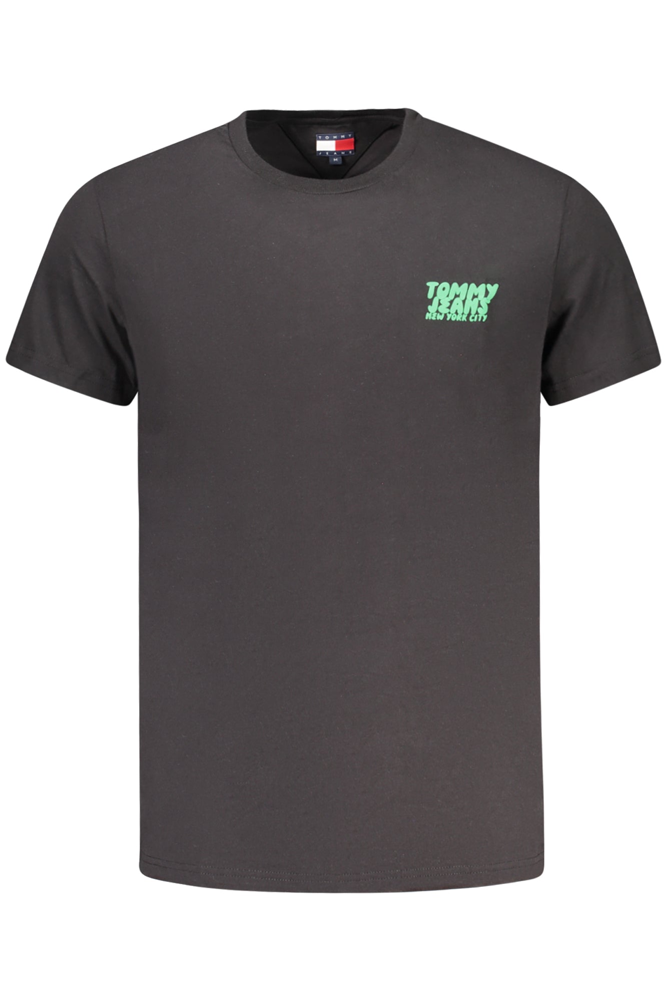 Tommy Hilfiger T-Shirt Herren – Kurzarm Blau mit Logo-Stickerei aus Baumwolle Zweitbild