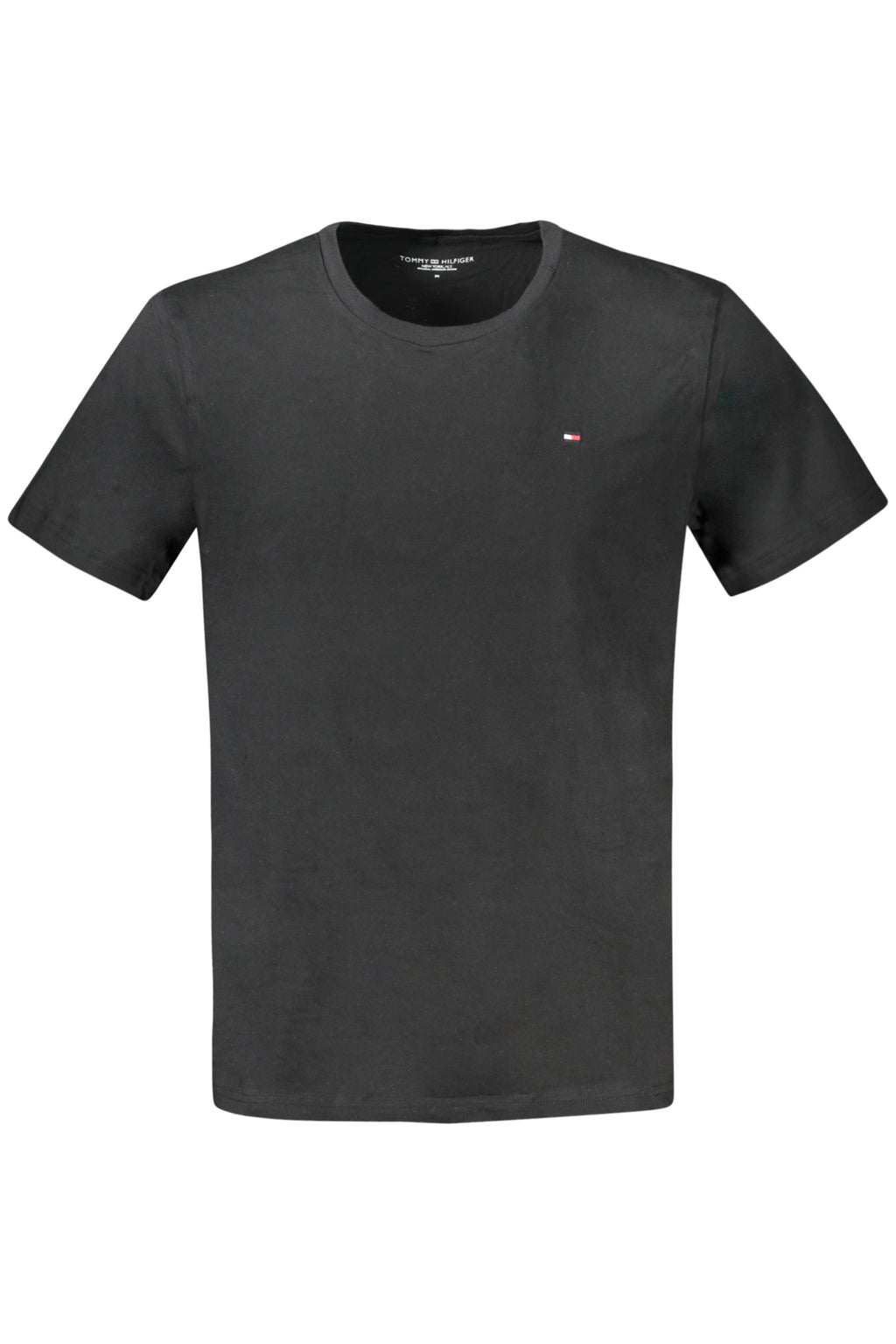 TOMMY HILFIGER SHORT SLEEVE T-SHIRT MEN'S BLACK
