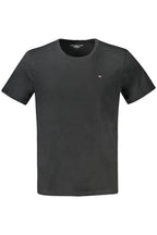 TOMMY HILFIGER SHORT SLEEVE T-SHIRT MEN'S BLACK