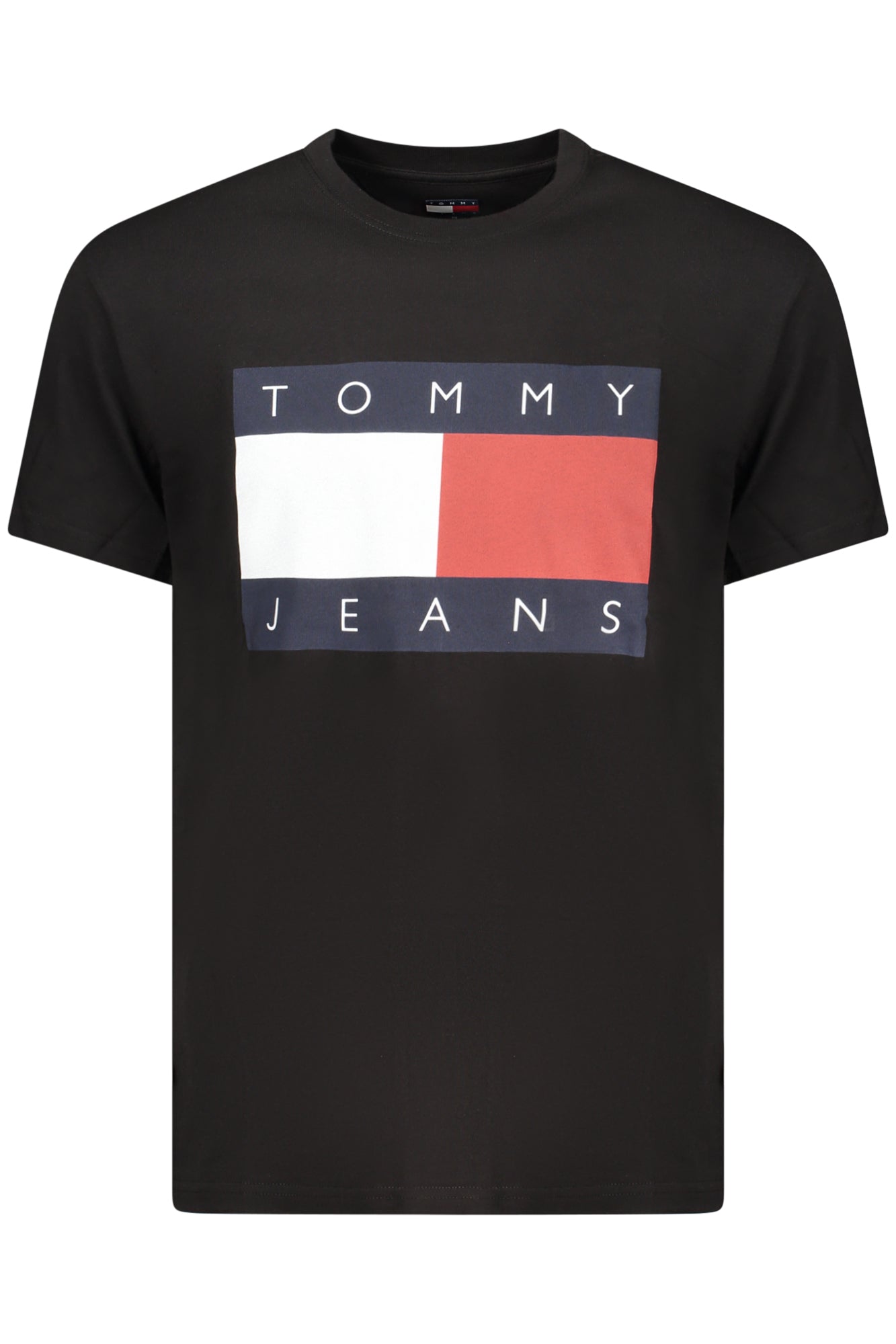 TOMMY HILFIGER Herren T-Shirt – aus Baumwolle | T-Shirts Schwarz