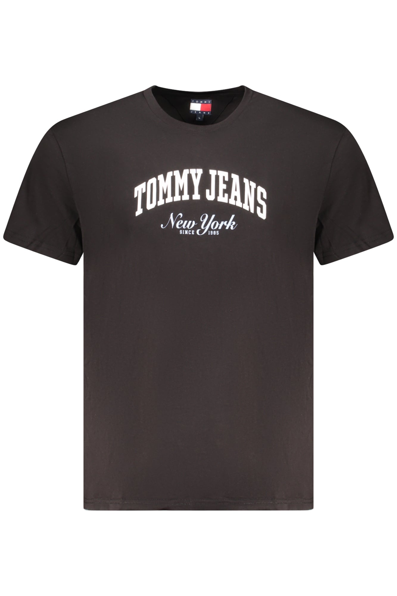TOMMY HILFIGER HERREN KURZARM T-SHIRT SCHWARZ Main image