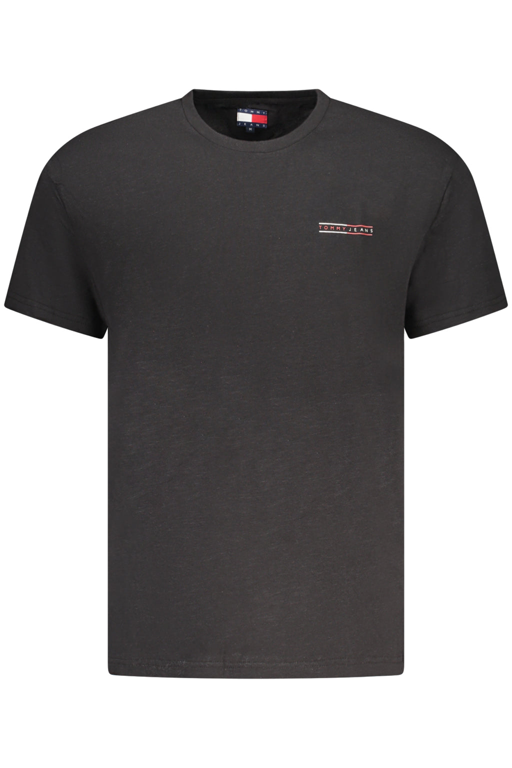 TOMMY HILFIGER SHORT SLEEVE T-SHIRT MEN'S BLACK