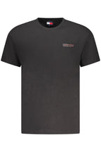 TOMMY HILFIGER SHORT SLEEVE T-SHIRT MEN'S BLACK