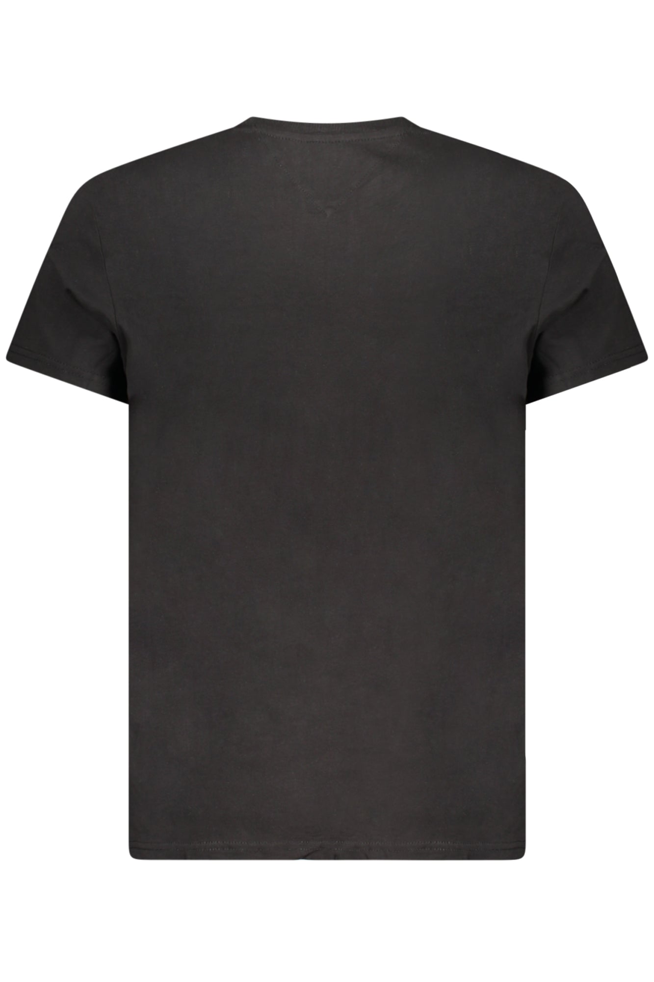 TOMMY HILFIGER Herren T-Shirt – Kurzarm, aus Baumwolle Schwarz