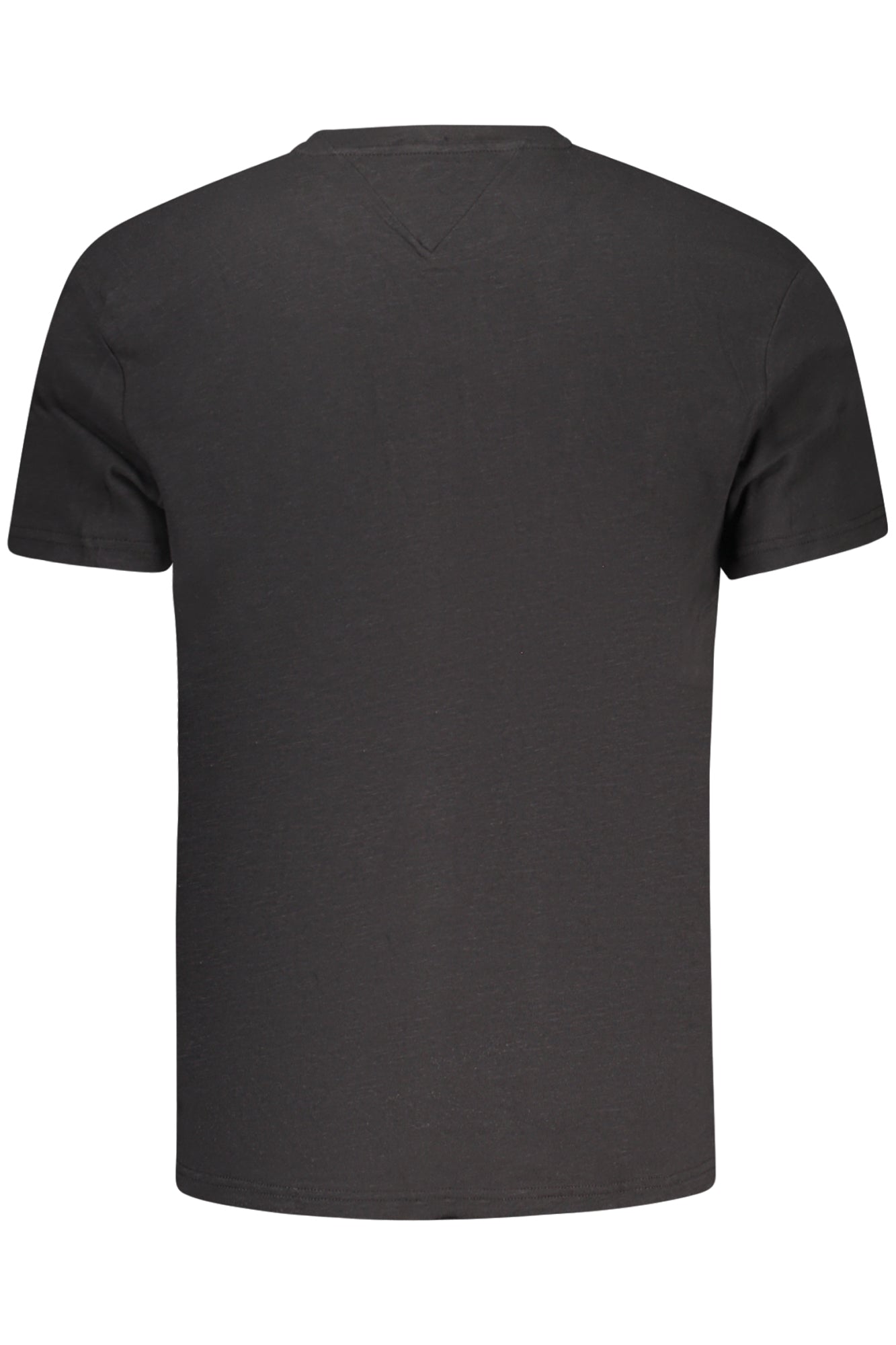 TOMMY HILFIGER Herren T-Shirt – Kurzarm, aus Baumwolle Schwarz