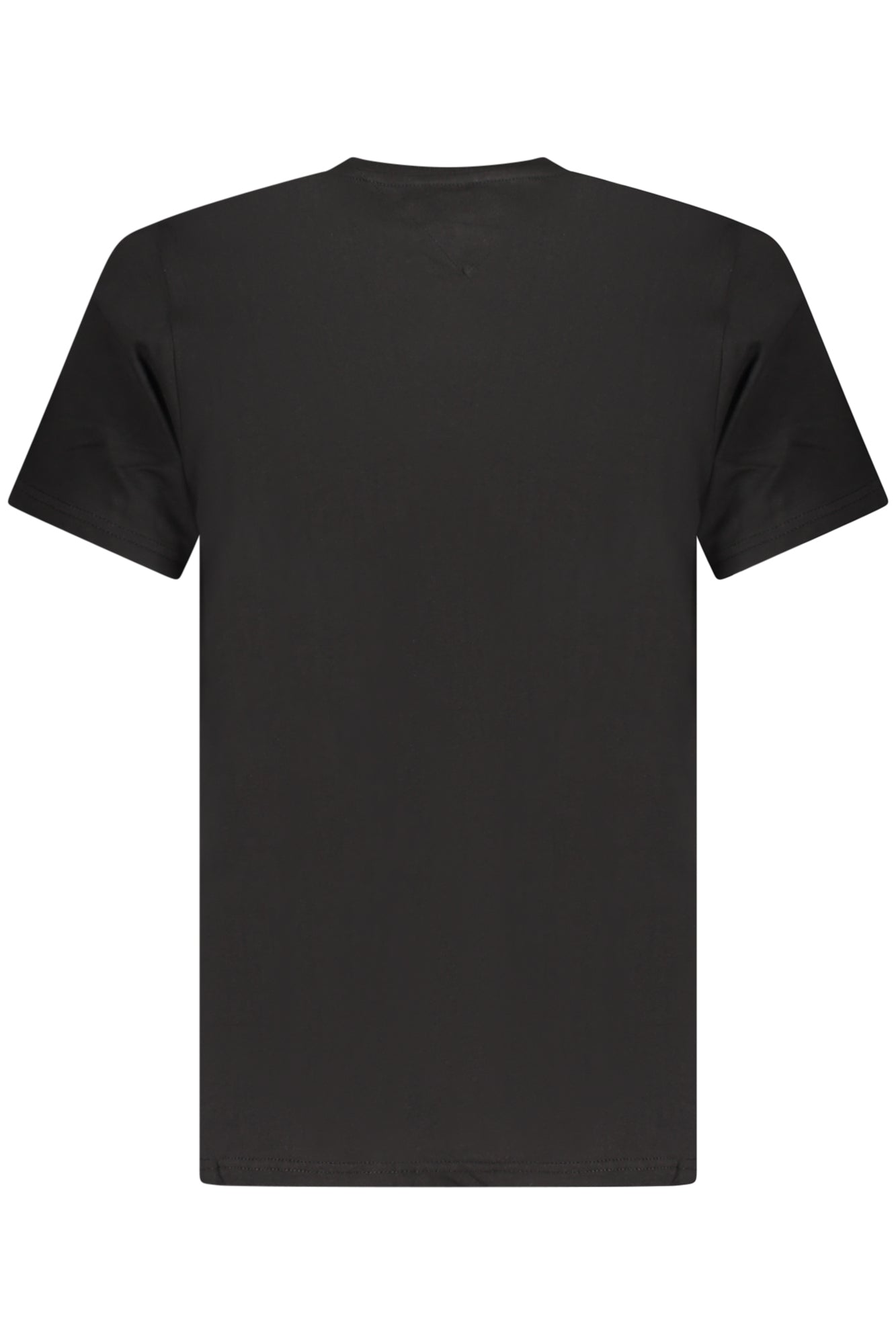 TOMMY HILFIGER Herren T-Shirt – Kurzarm, aus Baumwolle Schwarz