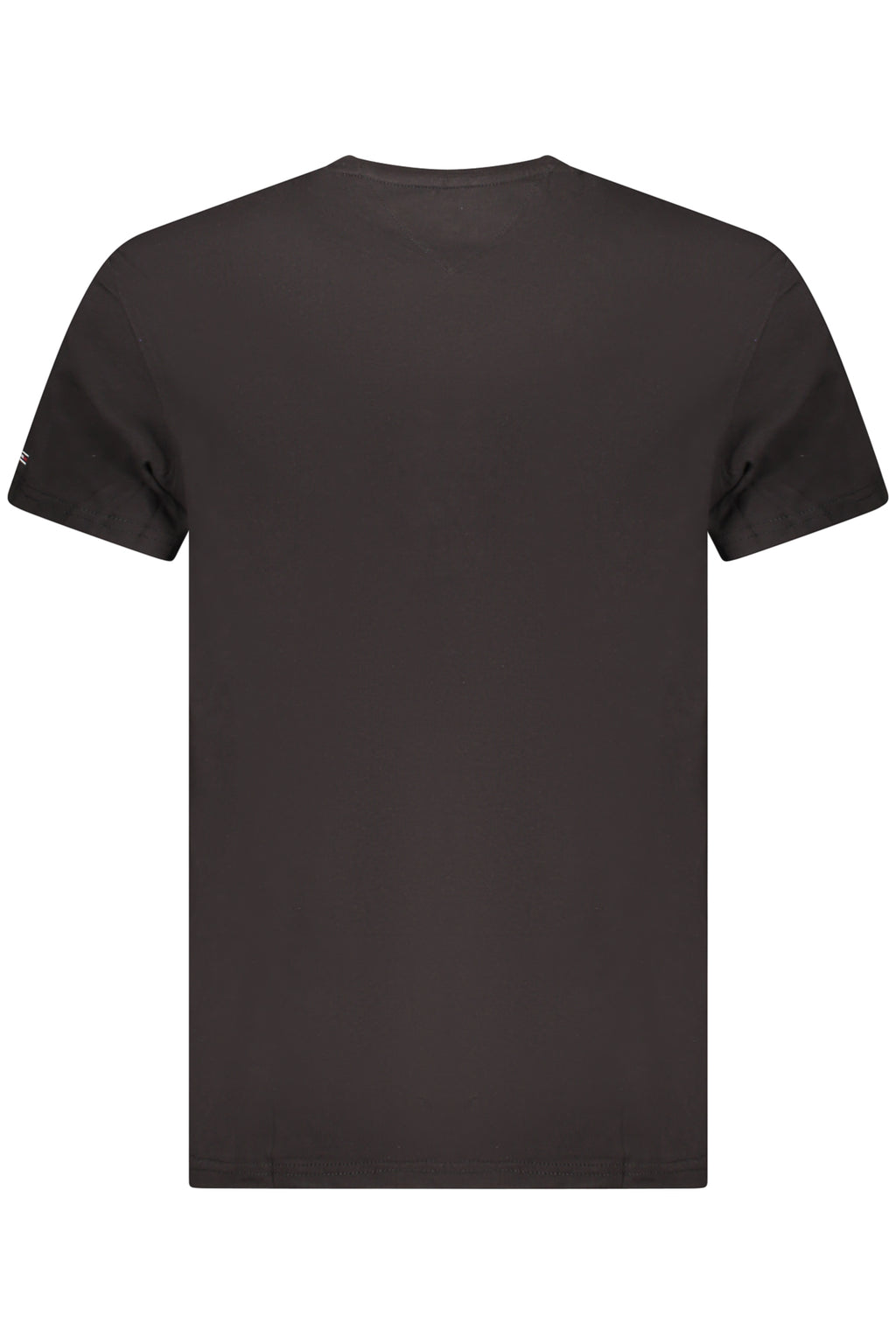 TOMMY HILFIGER MEN'S SHORT SLEEVE T-SHIRT BLACK