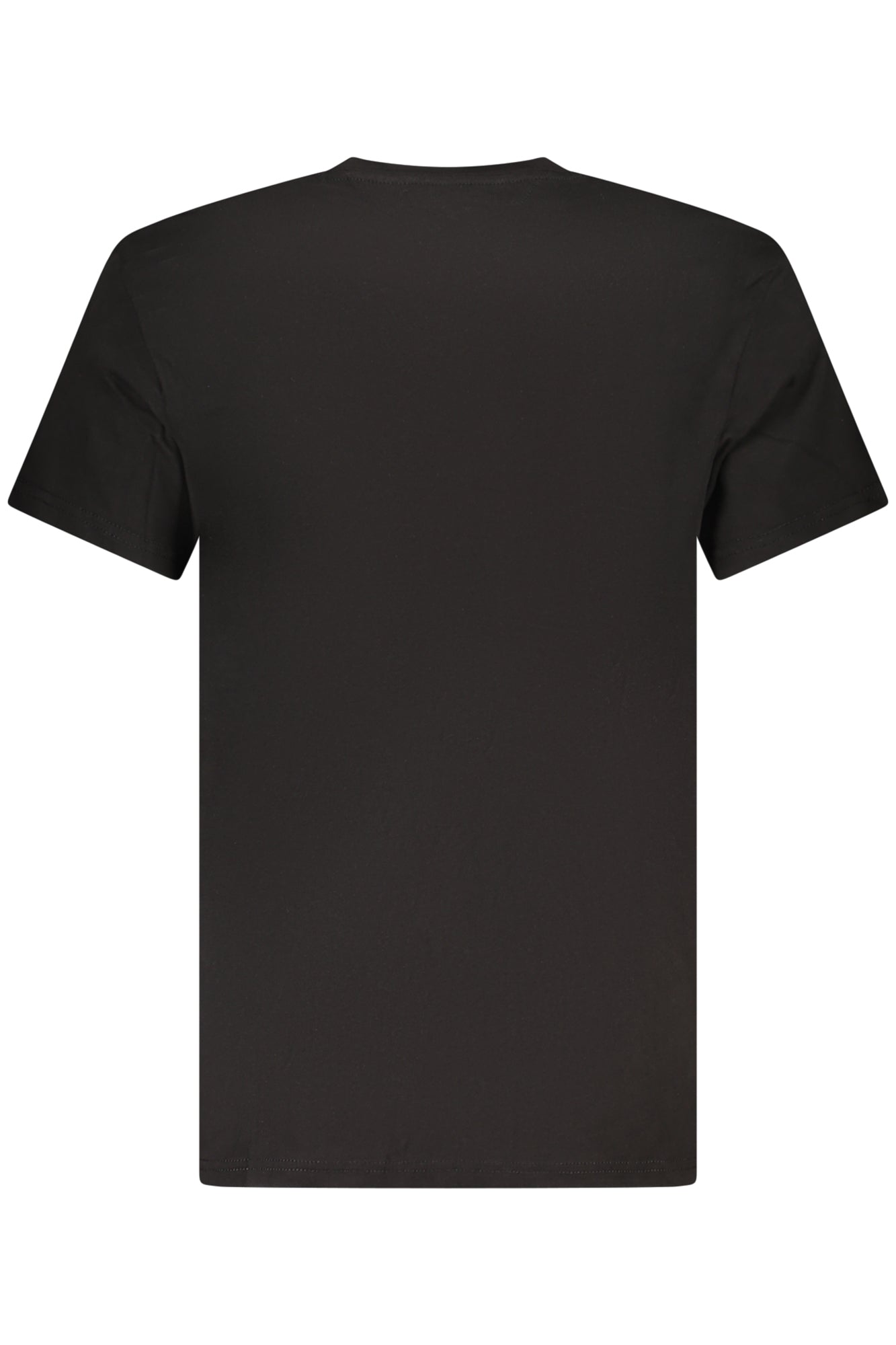 TOMMY HILFIGER Herren T-Shirt – Kurzarm, aus Baumwolle Schwarz