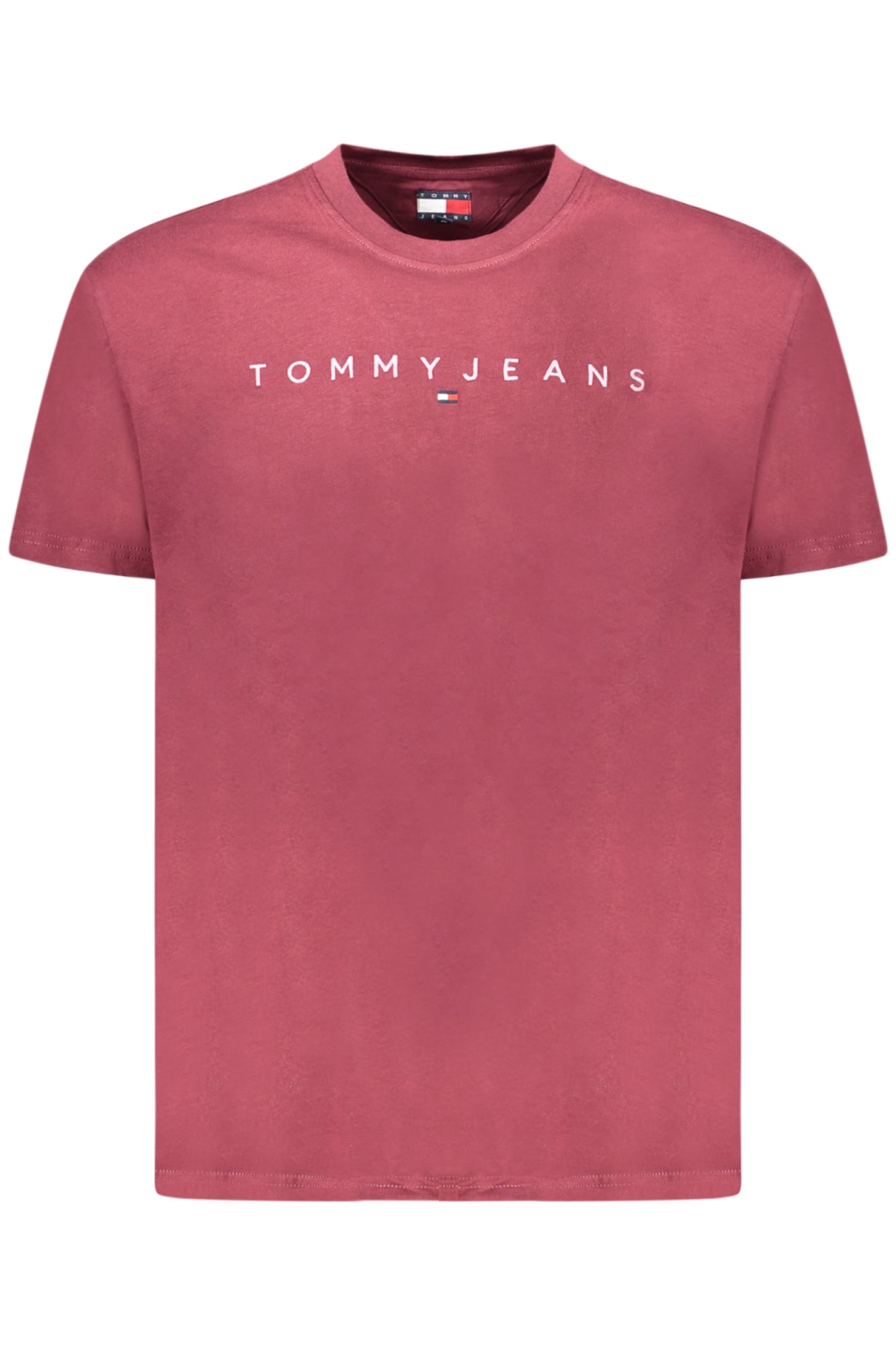 TOMMY HILFIGER HERREN KURZARM T-SHIRT, ROT