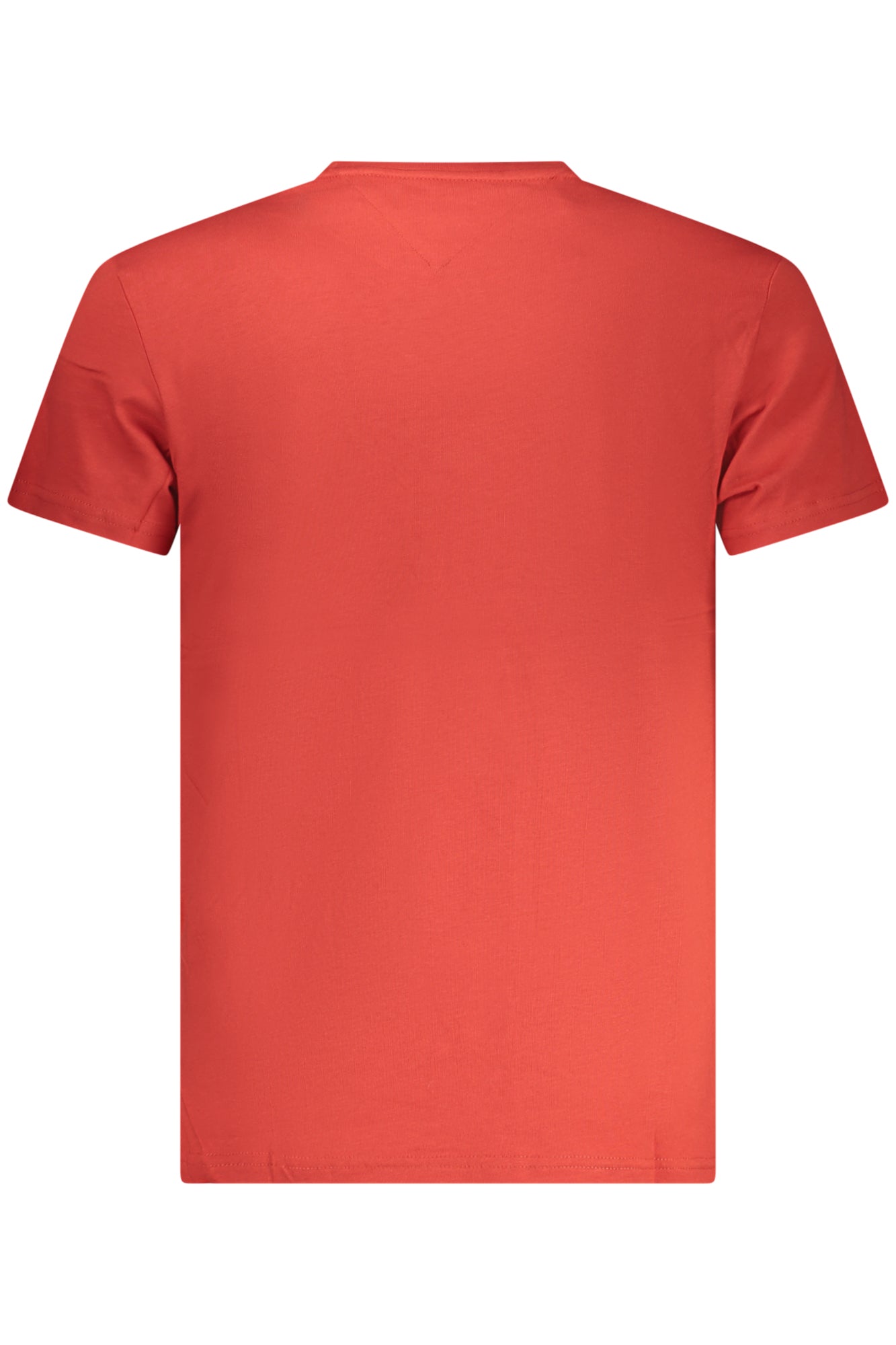 TOMMY HILFIGER Herren T-Shirt – Kurzarm, aus Baumwolle Rot