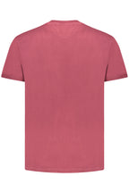 TOMMY HILFIGER HERREN KURZARM T-SHIRT, ROT