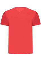 TOMMY HILFIGER HERREN KURZARM T-SHIRT, ROT