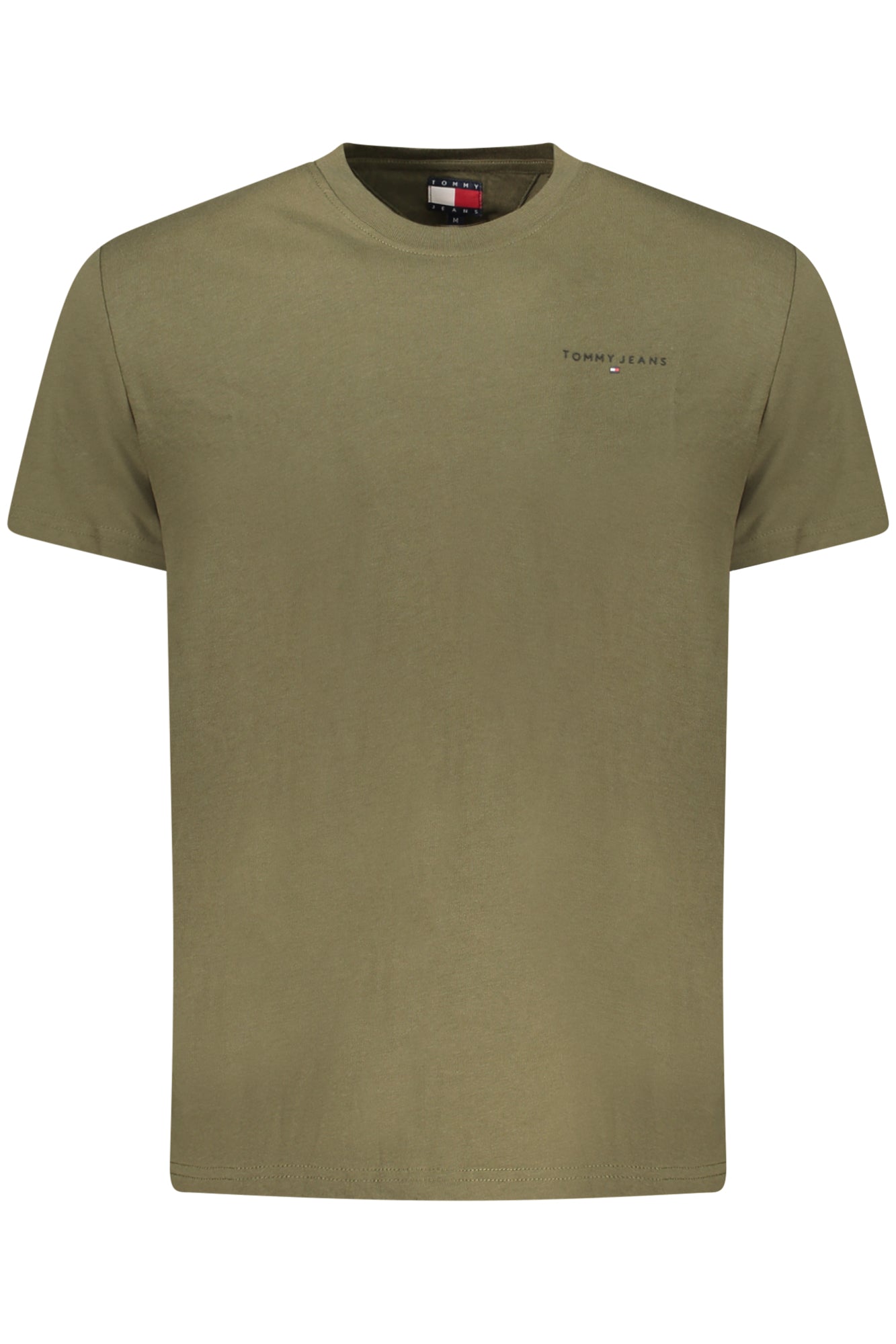 TOMMY HILFIGER Herren T-Shirt – Kurzarm, aus Baumwolle Grün