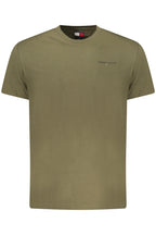 TOMMY HILFIGER MEN'S SHORT-SLEEVED T-SHIRT, GREEN