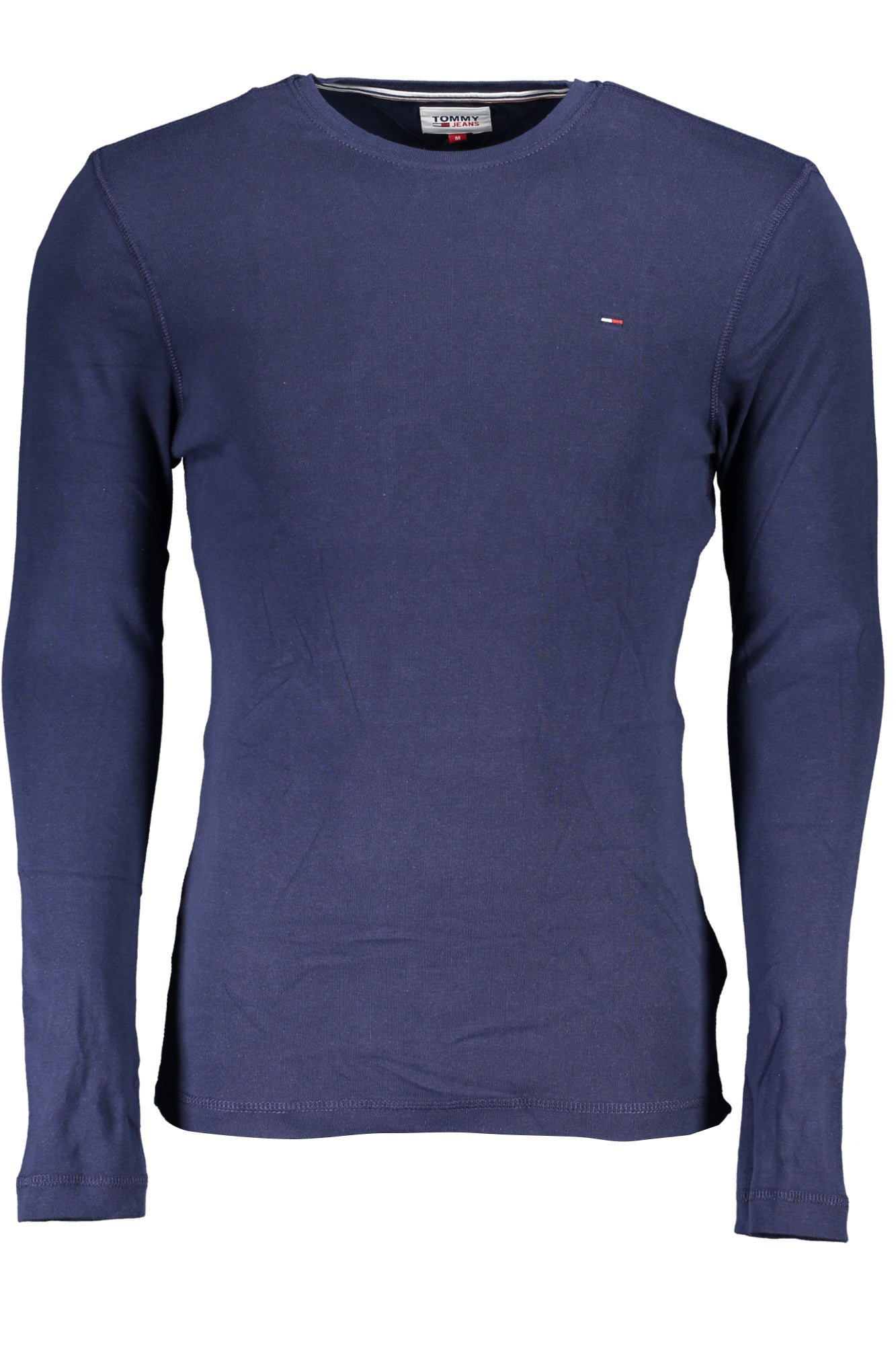 TOMMY HILFIGER HERREN LANGARM T-SHIRT BLAU Hauptbild