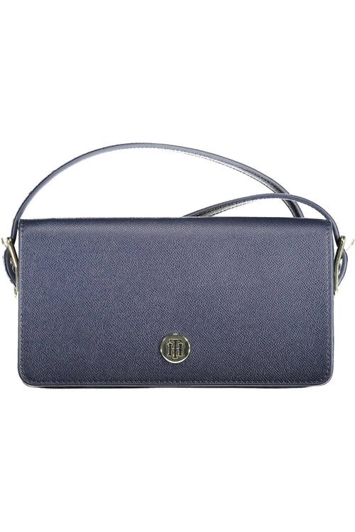 Tommy Hilfiger Schultertasche Damen – Blaue Umhängetasche mit verstellbarem Riemen Blau