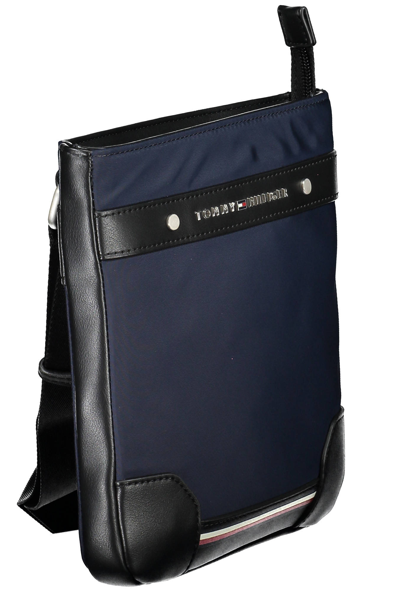 Tommy Hilfiger Umhängetasche Herren – Blaue Schultertasche mit recyceltem Material Blau