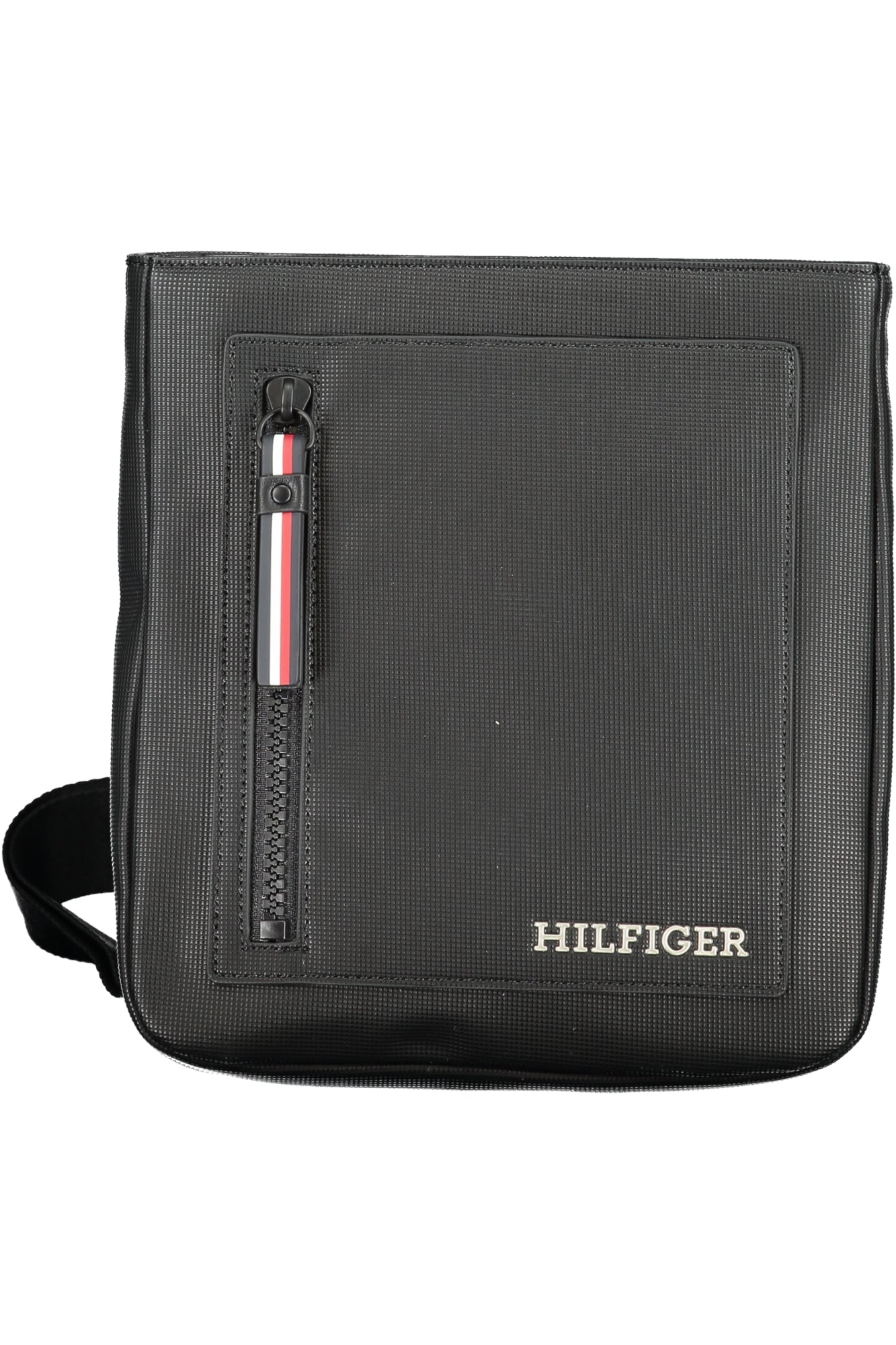 Tommy Hilfiger Umhängetasche Herren – Blaue Schultertasche mit verstellbarem Gurt Schwarz