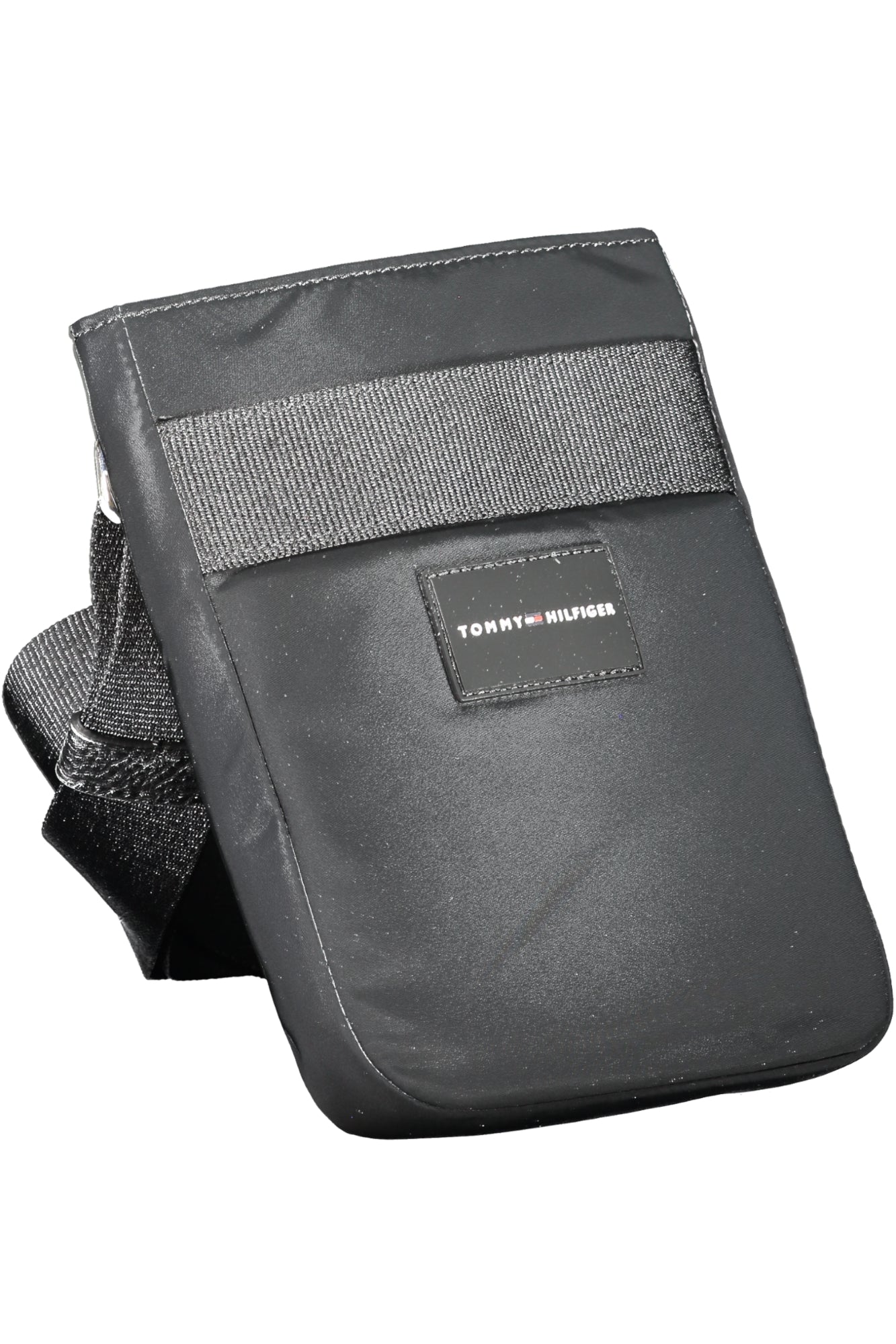 TOMMY HILFIGER MEN'S BLACK SHOULDER BAG
