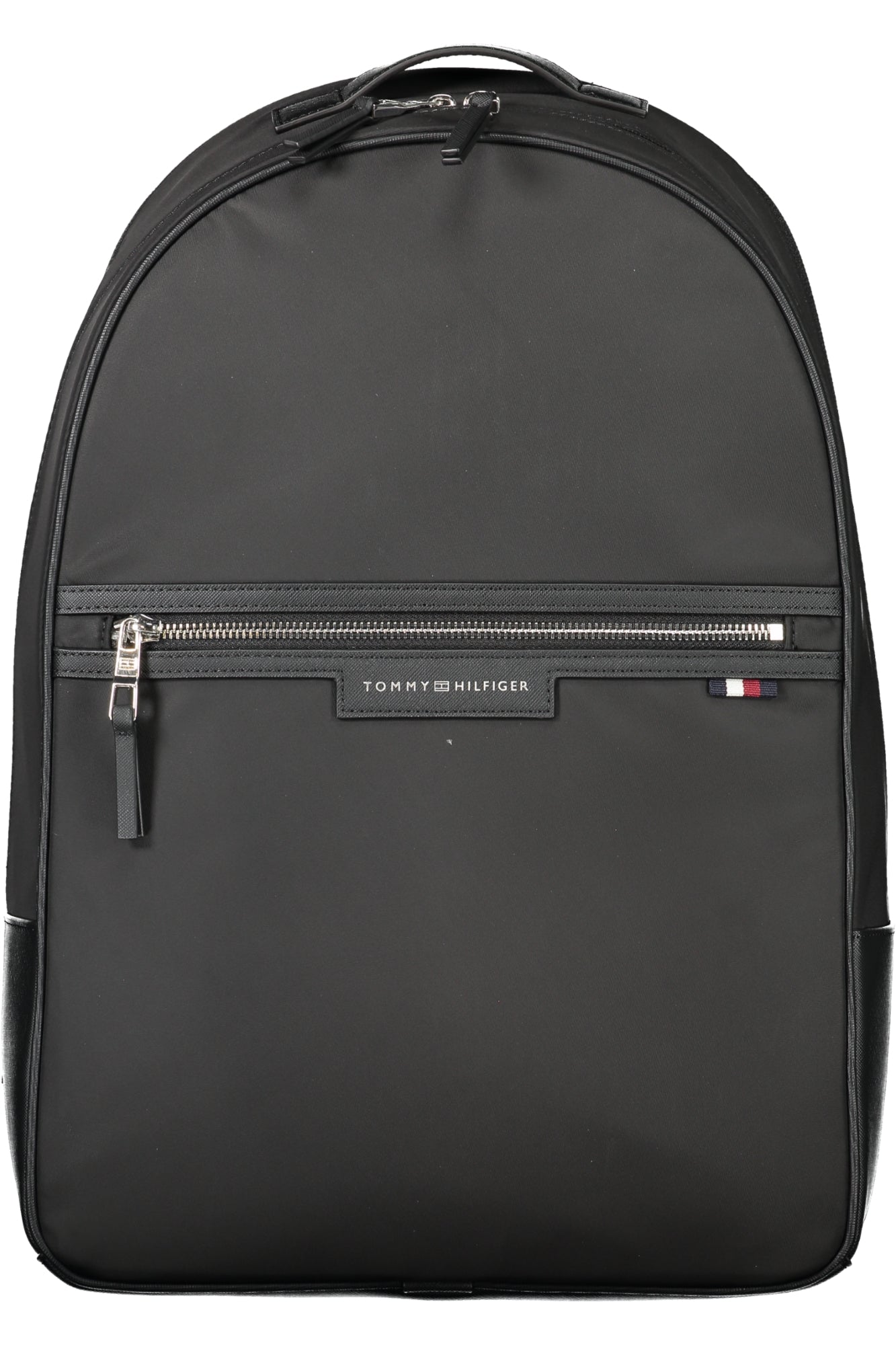 Tommy Hilfiger Herren Rucksack Schwarz – Stilvoller Alltagsbegleiter mit Laptopfach Schwarz