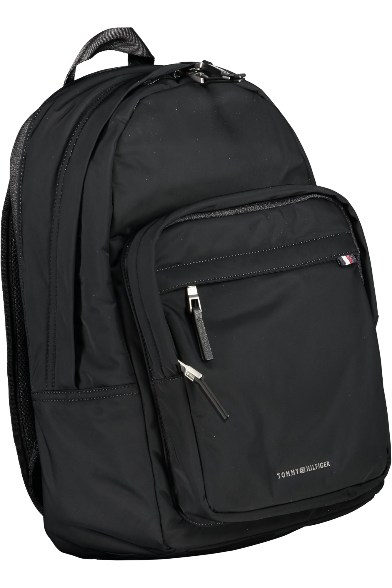 Tommy Hilfiger Herren Rucksack Schwarz – Praktischer Alltagsbegleiter mit Laptopfach Schwarz