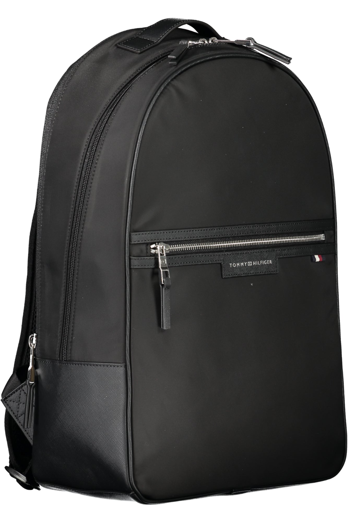 Tommy Hilfiger Herren Rucksack Schwarz – Stilvoller Alltagsbegleiter mit Laptopfach Schwarz