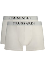 TRUSSARDI Herren-Boxershorts, weiß
