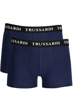 TRUSSARDI HERREN-BOXER IN BLAU