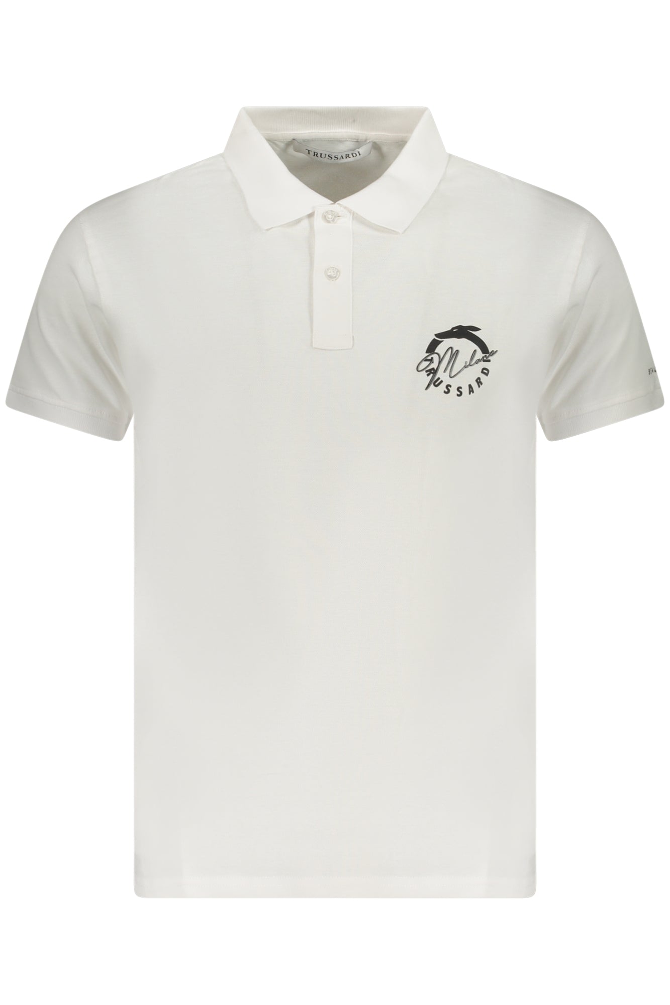 Trussardi Poloshirt kurzarm Herren weiß Hauptbild