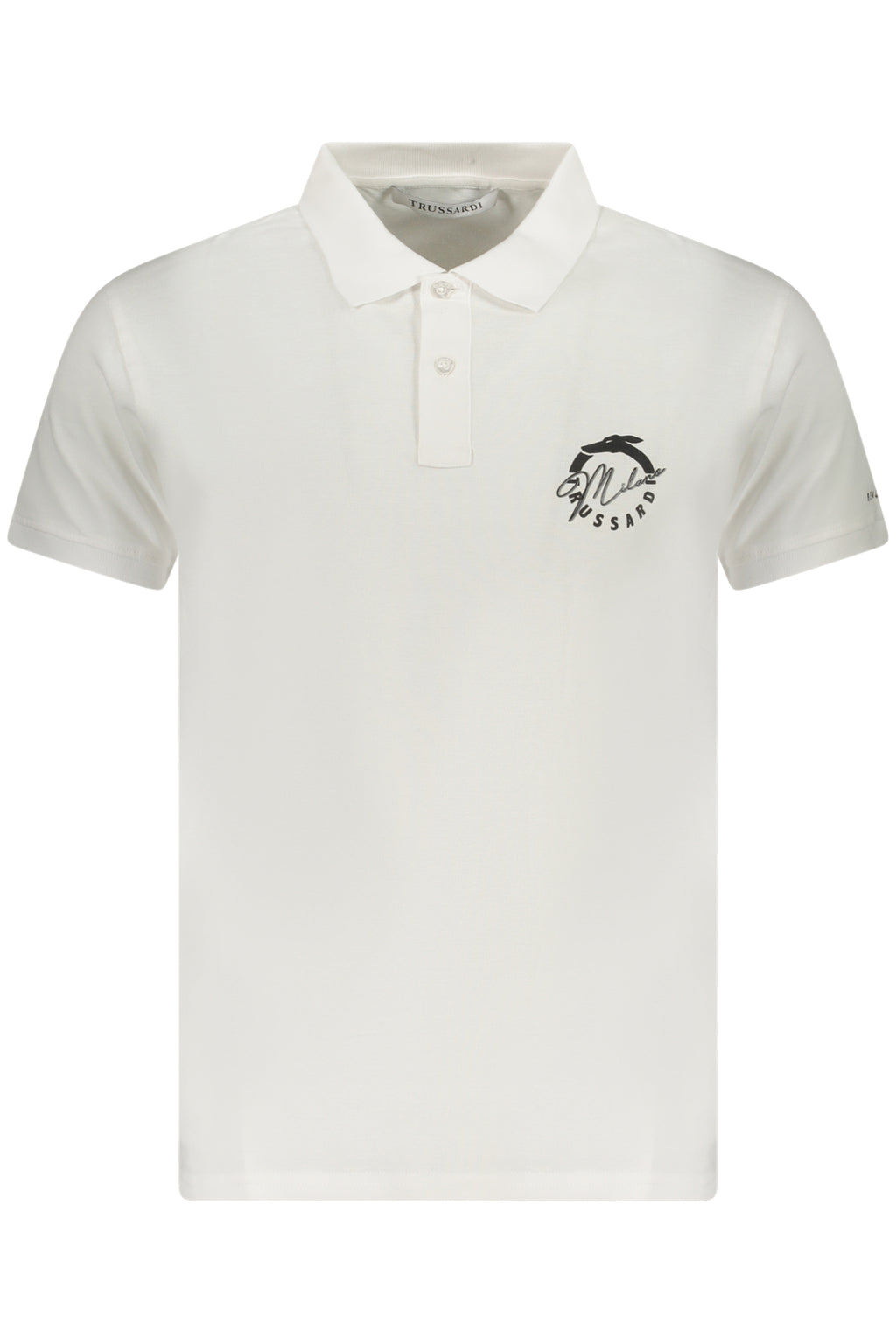 Trussardi Poloshirt kurzarm Herren weiß