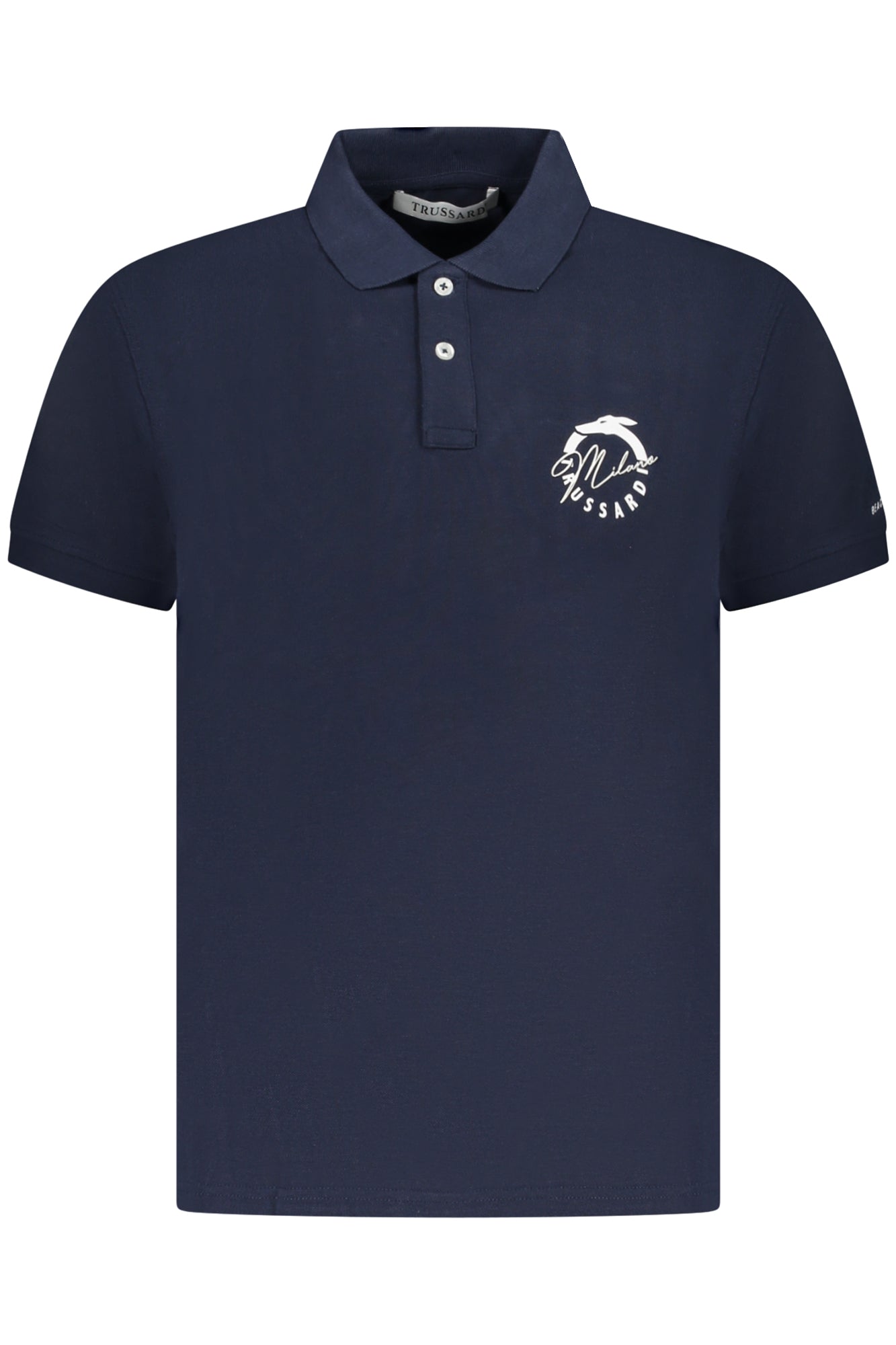 Trussardi Poloshirt kurzarm Herren blau Hauptbild