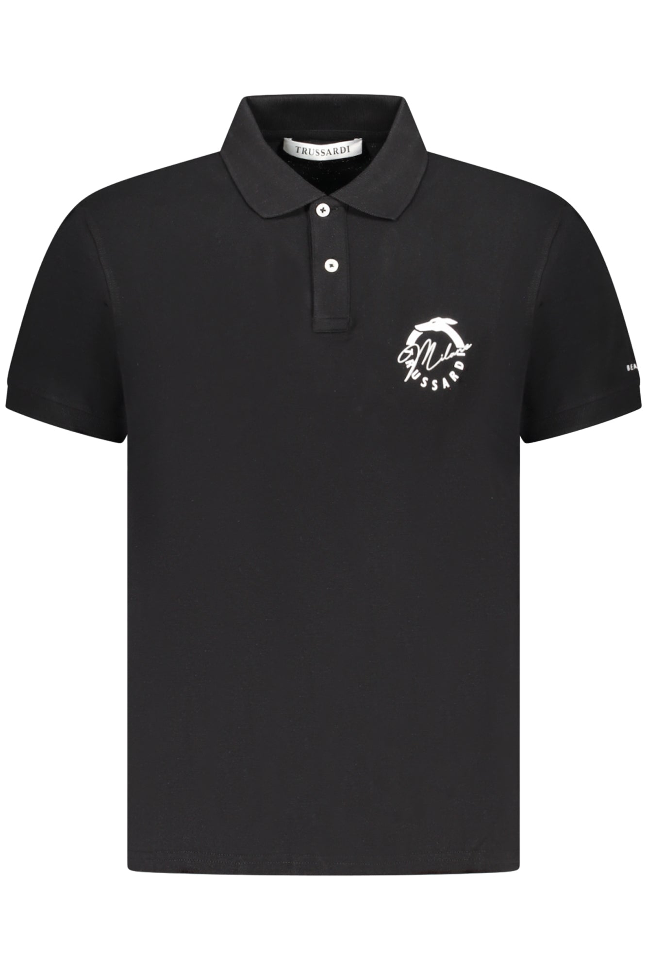 TRUSSARDI Poloshirt Herren kurzärmelig Rosa – Basic Polo mit Logo Secondary image