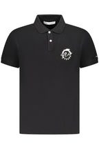 Trussardi Herren Kurzarm-Poloshirt Schwarz