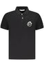 Trussardi Herren Kurzarm-Poloshirt Schwarz
