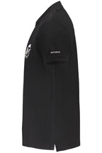 Trussardi Herren Kurzarm-Poloshirt Schwarz