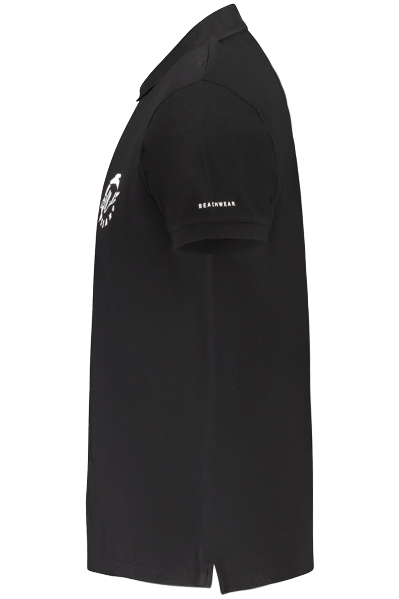 Trussardi Herren Kurzarm-Poloshirt Schwarz