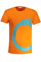 TRUSSARDI HERREN-KURZARM-T-SHIRT ORANGE