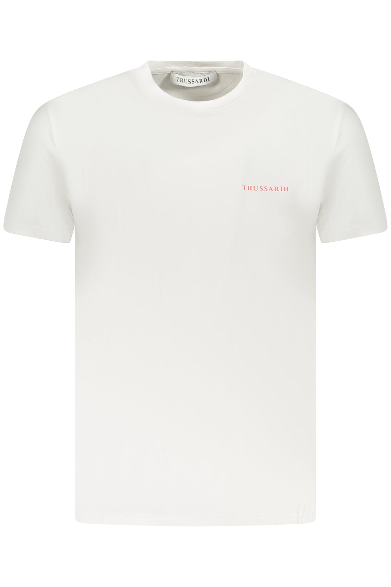 TRUSSARDI T-Shirt Herren Weiß – Logo-Print aus Baumwolle | soulluna.de Weiß