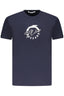 Trussardi Herren Kurzarm T-Shirt Blau