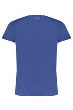 TRUSSARDI HERREN-KURZÄRMELIGES T-SHIRT BLAU