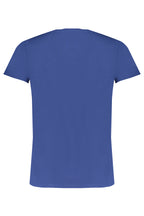 TRUSSARDI HERREN-KURZÄRMELIGES T-SHIRT BLAU